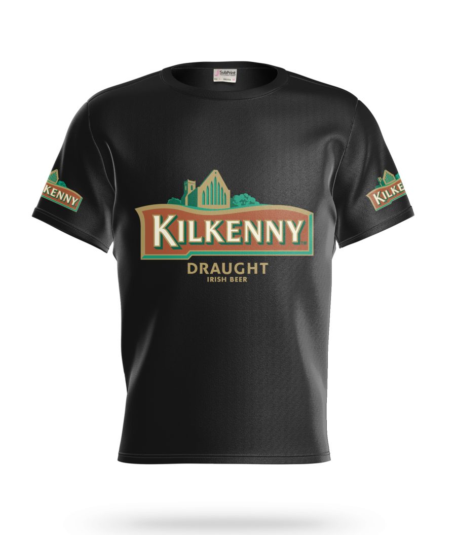 Kilkenny Beer Logo Black Short Sleeve T-Shirt Gift New Fashion