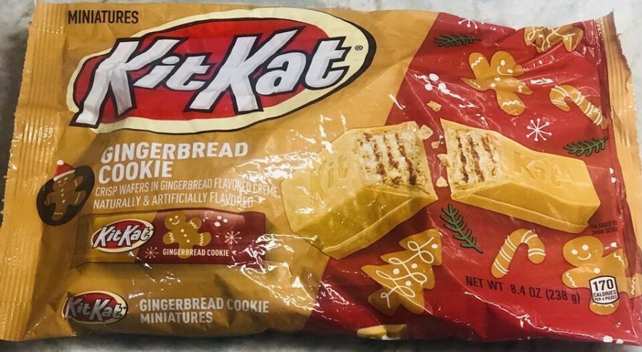 Kit Kat Gingerbread Cookie Miniatures. 8.4oz/238gm.