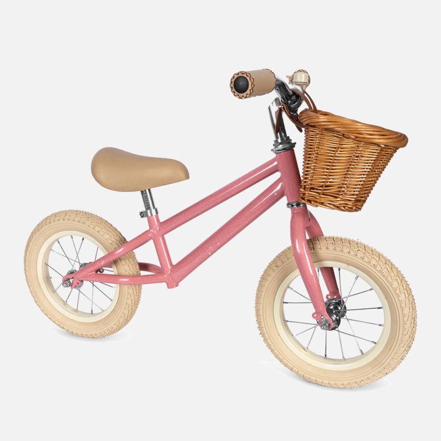 Konges Sløjd Balance Bicycle Glitter - Sparkling Pink