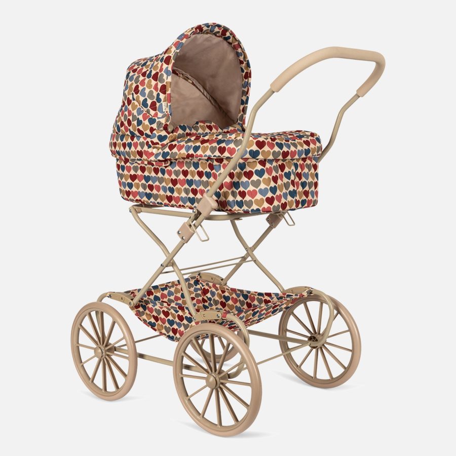 Konges Sløjd Doll Pram - Coeur Bisous