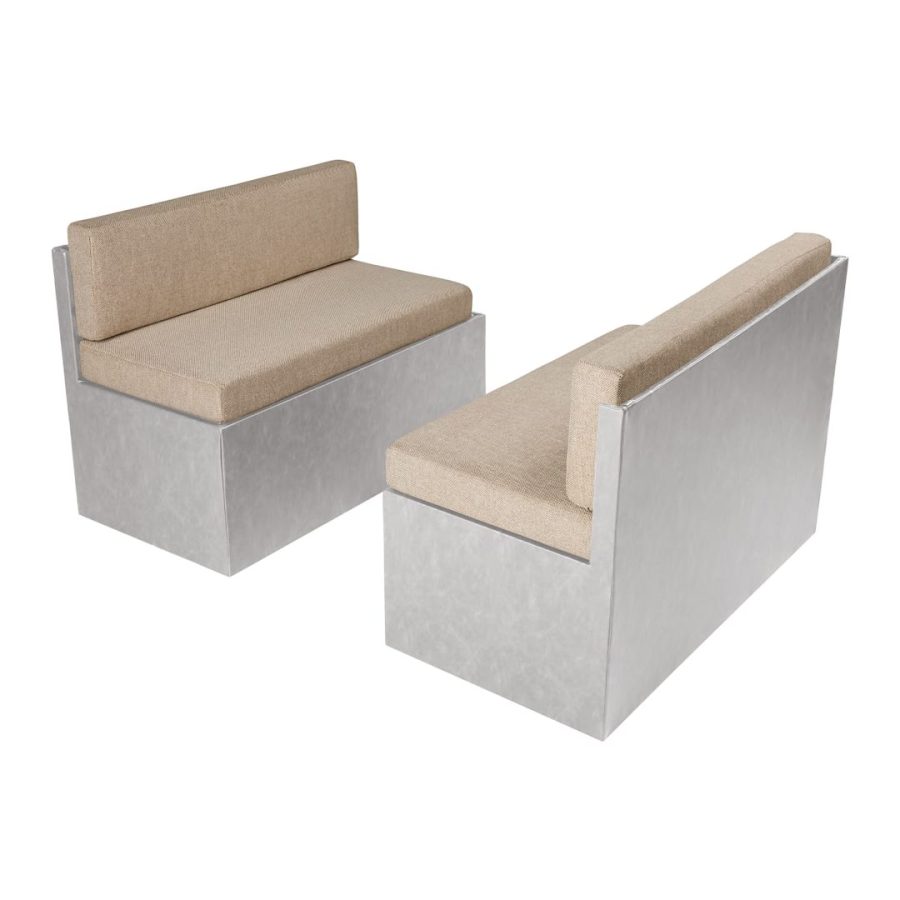 LIPPERT 2021100444 38FT DINETTE CUSHIONS, Back And Seat; 38 Inch Width x 12 Inch Height x 4 Inch Depth Back Dimension And 38 Inch Width x 4 Inch Height x 22 Inch Depth Seat Dimension; Norlina; Woven Fabric; High Density Foam Cushion; With Velcro Backing