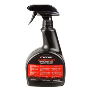 LIPPERT 2022013916 LIPPERT ALL PURPOSE CLEANER SPRAY, Used For Interior RV Hard Surfaces; Removes Grease/ Grime/ Dirt/ Heavy Soils And Eliminates Odor From Tobacco/ Food/ Musty Carpet; 32 Ounce Spray Bottle; Without Dye Or Fragrance; Single