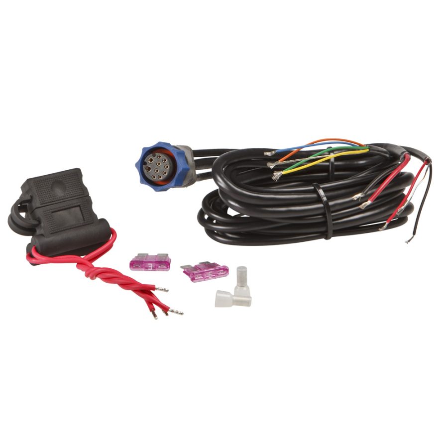 LOWRANCE 000-0127-08 PC-27BL POWER CABLE WITH NMEA