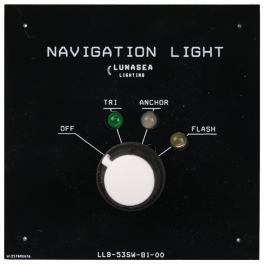 LUNASEA LLB-53SW-81-00 TRI/ANCHOR/FLASH FIXTURE SWITCH