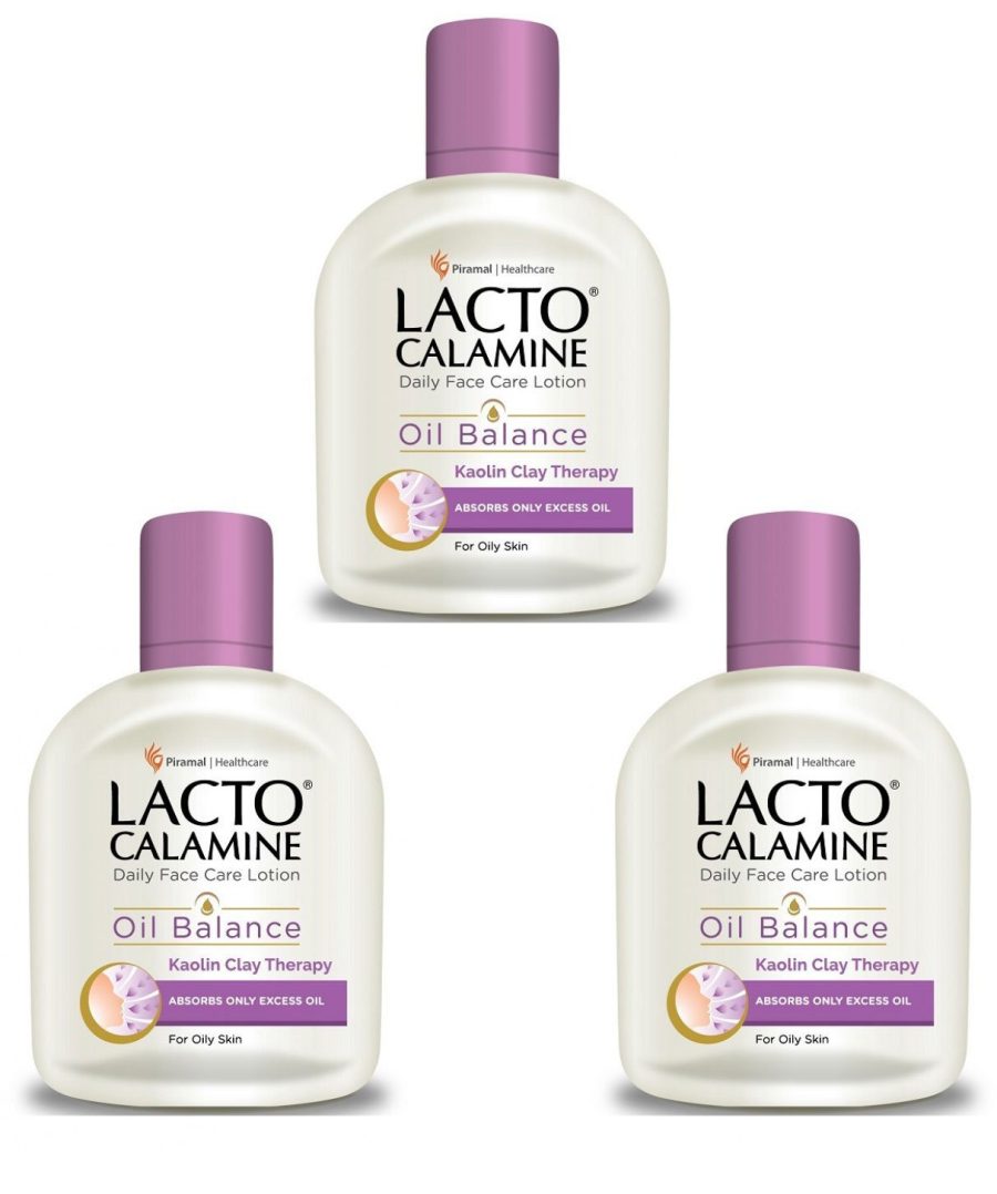 Lacto Calamine Skin Balance Oil control 120 ml. (Pack of 3)