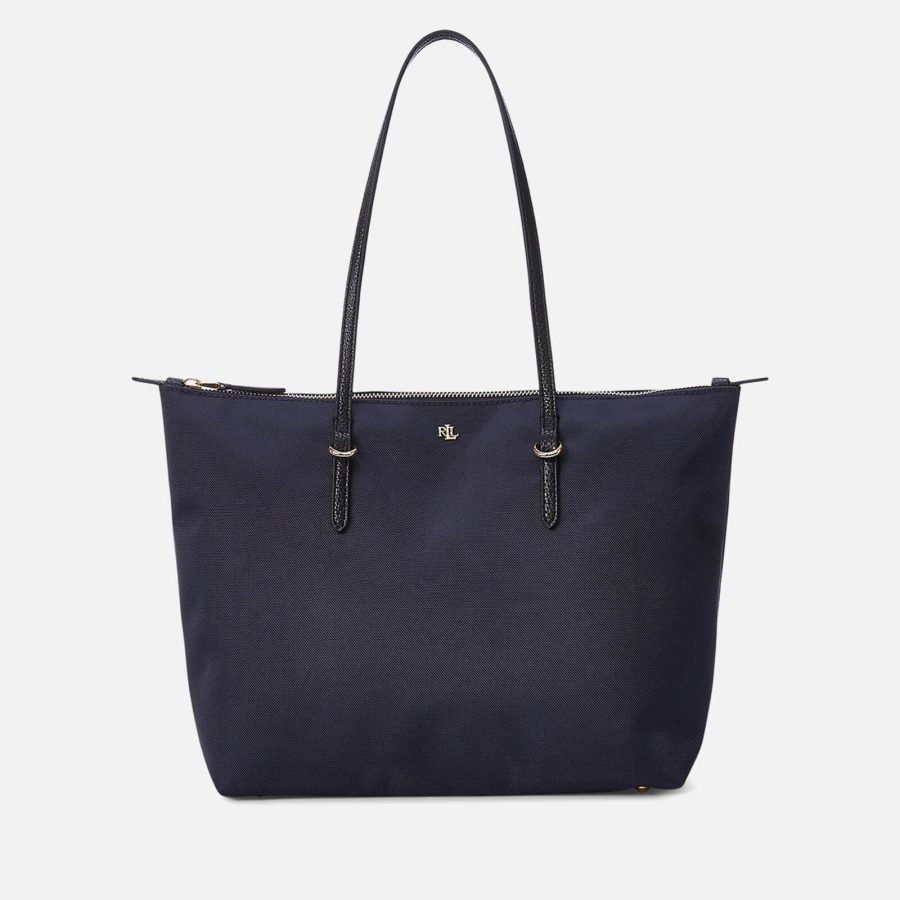 Lauren Ralph Lauren Keaton Medium Canvas Tote Bag