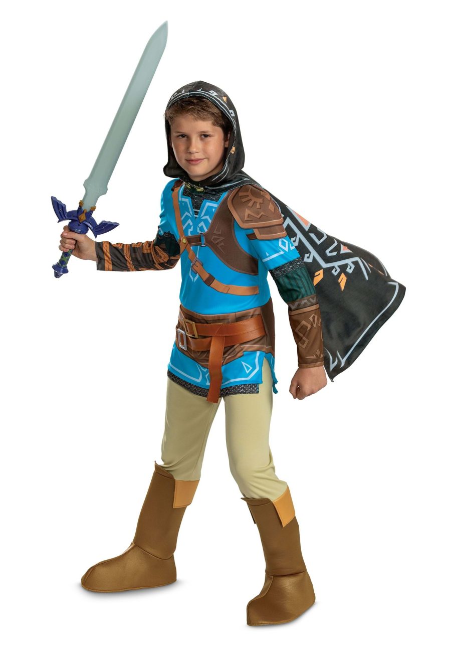 Legend of Zelda Tears of the Kingdom Deluxe Boy's Costume