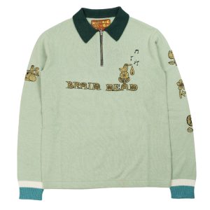 Lex Half Zip Sweater in Mint