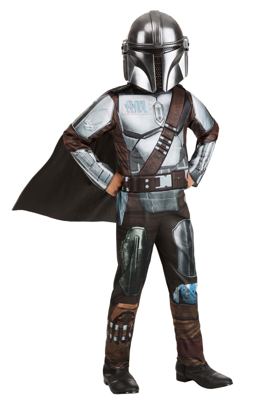 Light Up Kid's The Mandalorian Costume