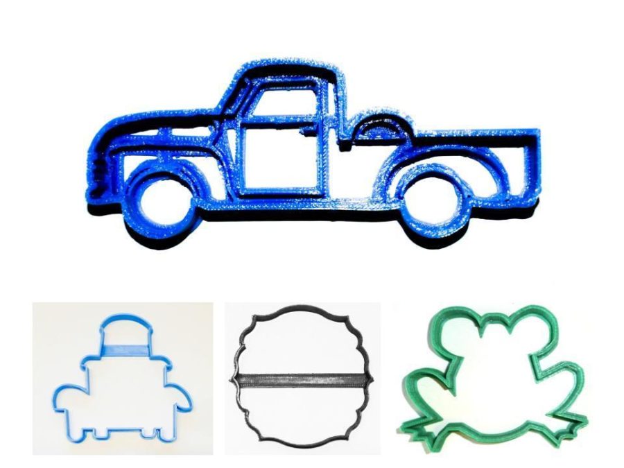 Little Blue Truck Childrens Book Set of 4 Cookie Cutters USA PR1501