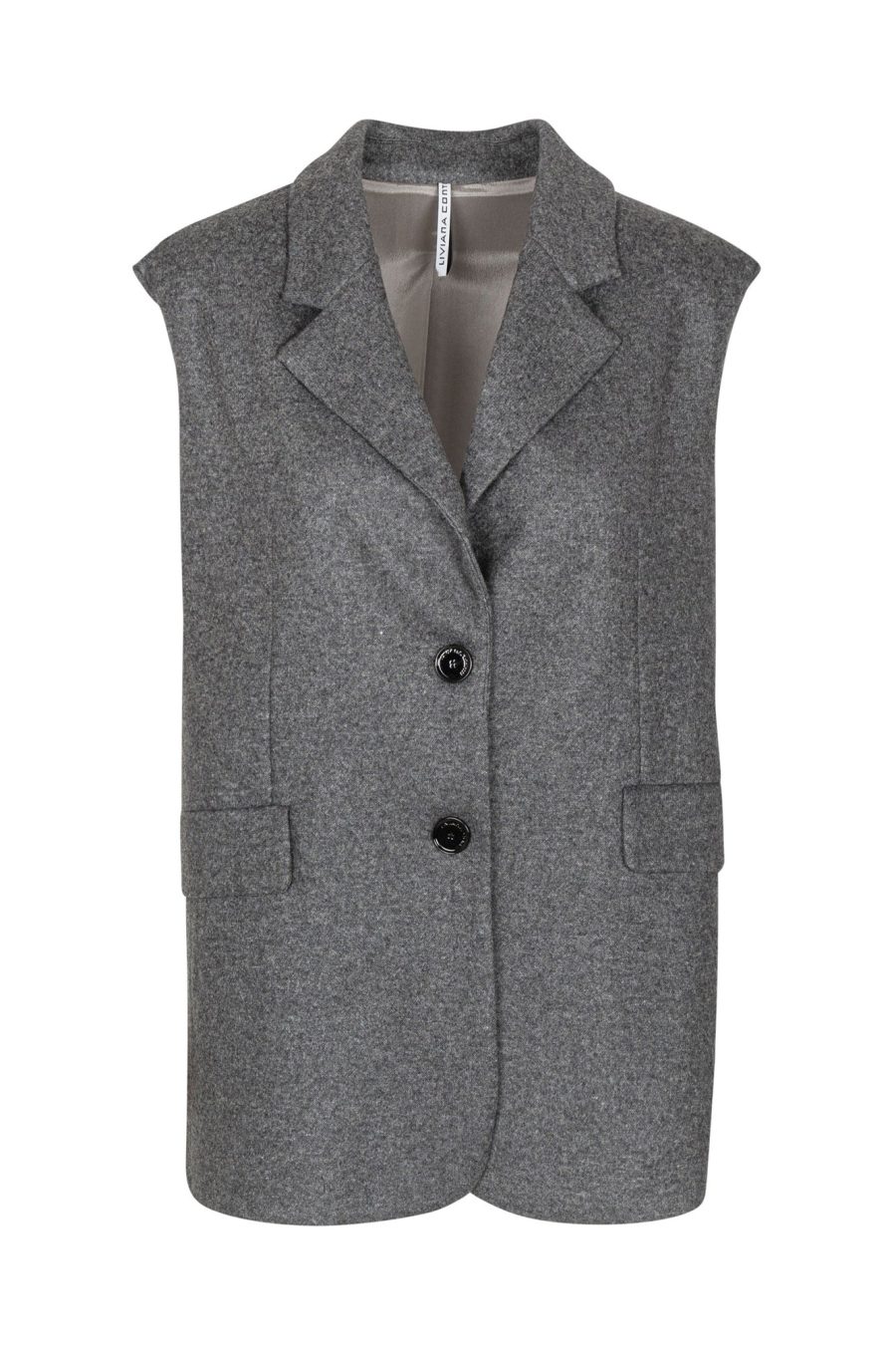 Liviana Conti - Vest - 440466 - Anthracite