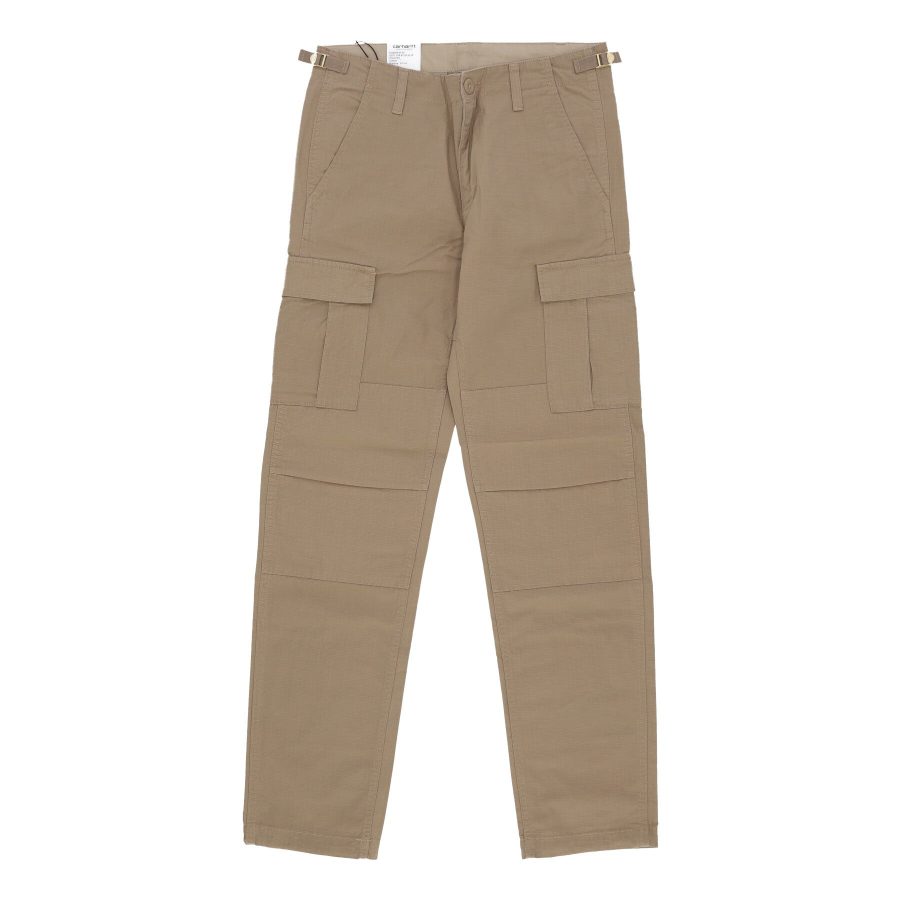 Long Men's Aviation Pant Leather Rinsed