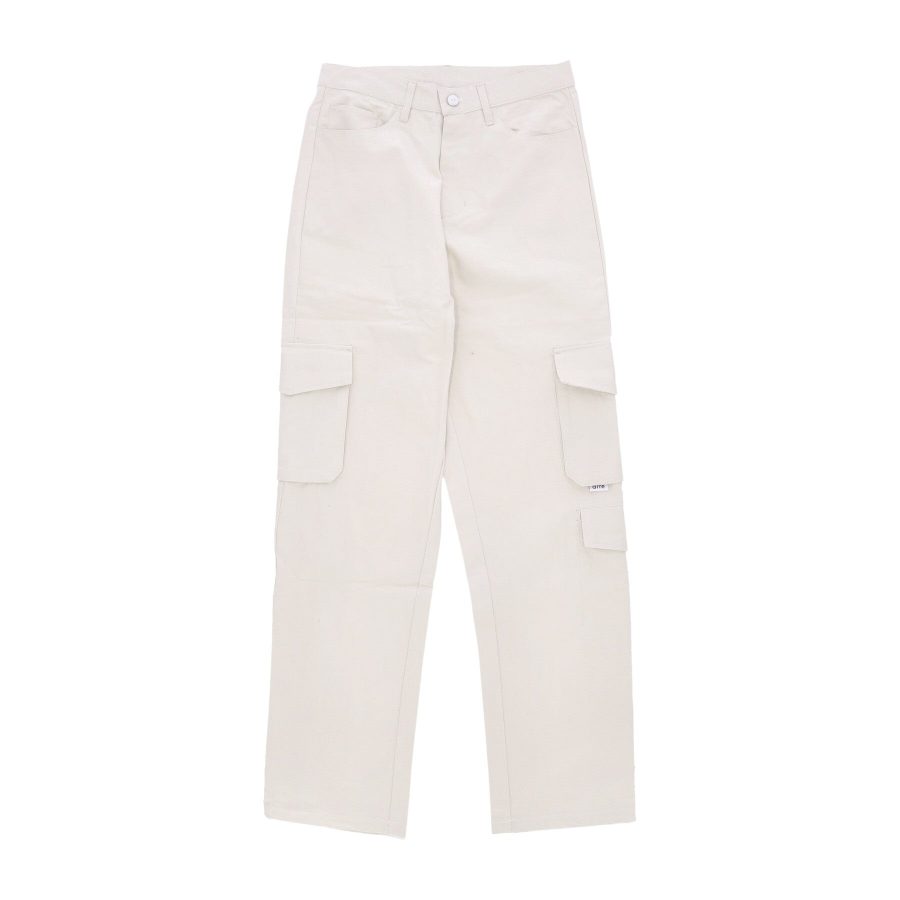 Long Men's Porter Double Pocket Pants Cream