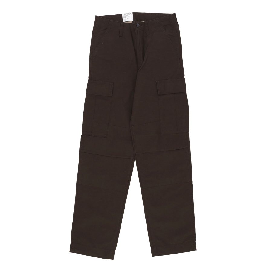 Long Men's Regular Cargo Pant Tobacco Rinsed