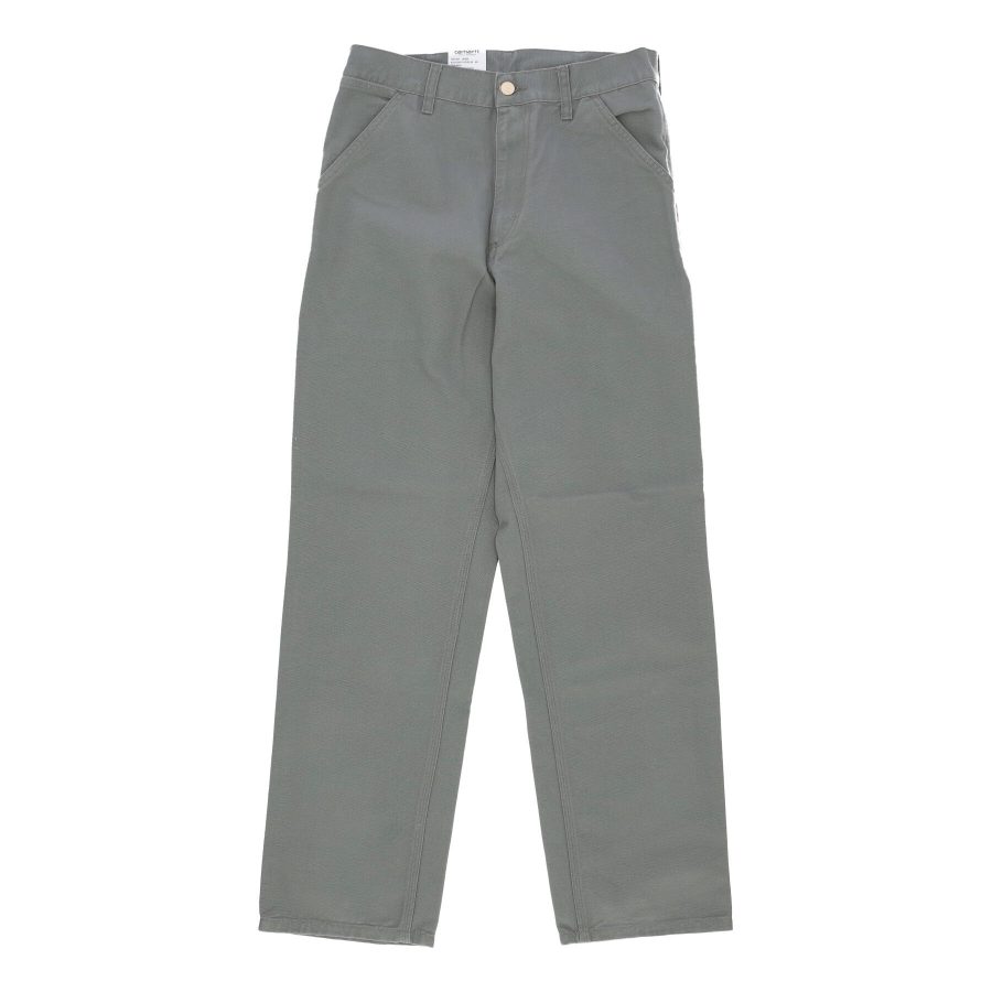 Long Men's Single Knee Pant Smoke Green Rinsed