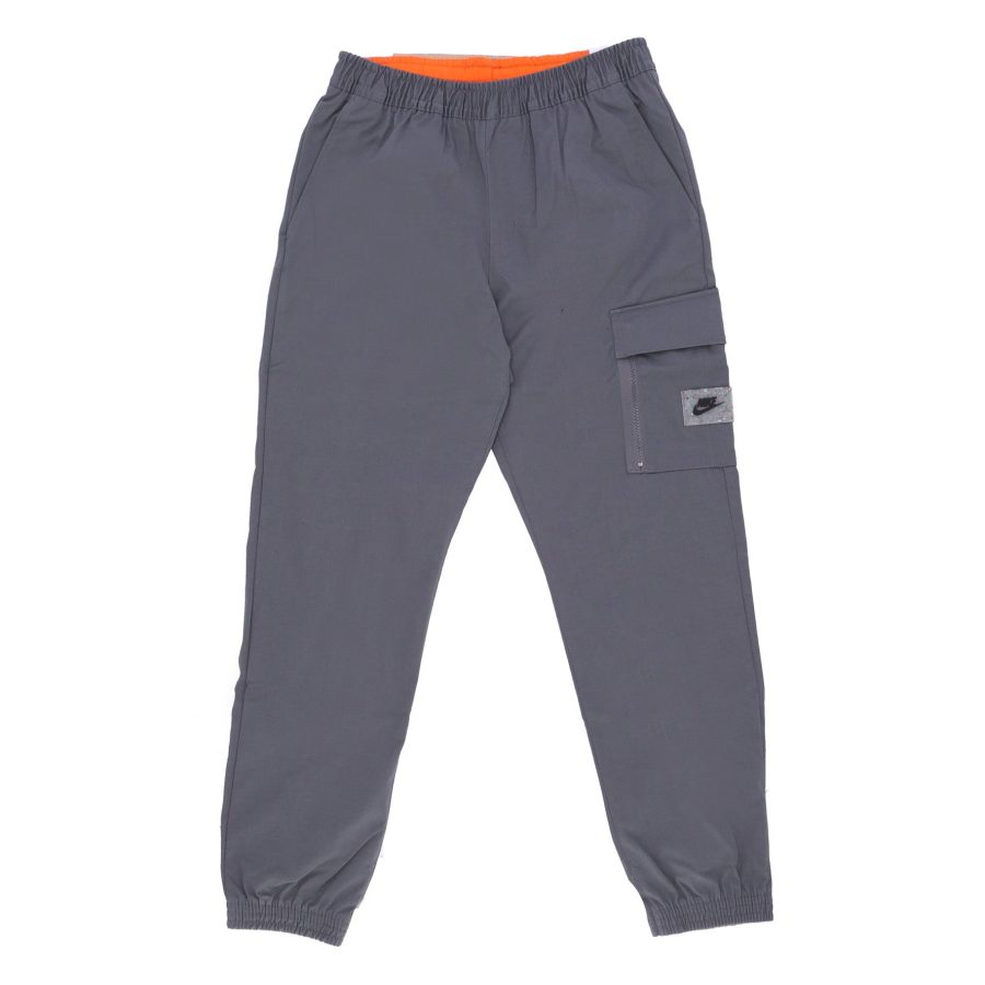 Long Men's Sportswear Spu Woven Pant Iron Grey/safety Orange/black