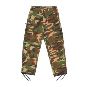 Long Men's Trousers G-cargo Pants Woodland Camo