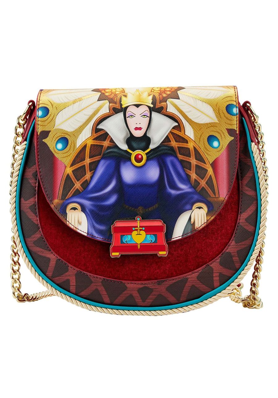 Loungefly Disney Snow White Evil Queen Throne Crossbody Bag