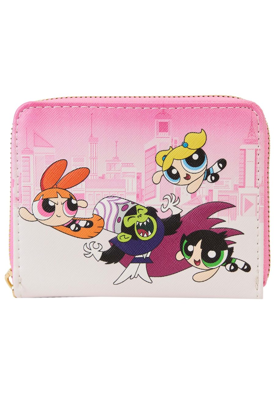 Loungefly Powerpuff Girls vs Mojo Jojo Zip Around Wallet