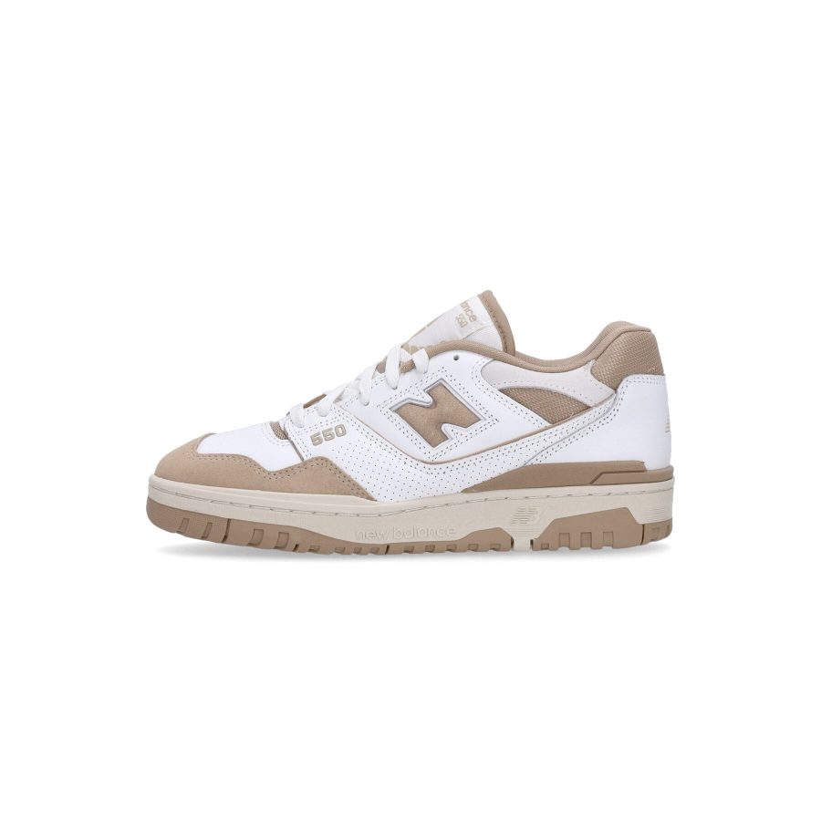 Low Men's Shoe 550 White/caramel