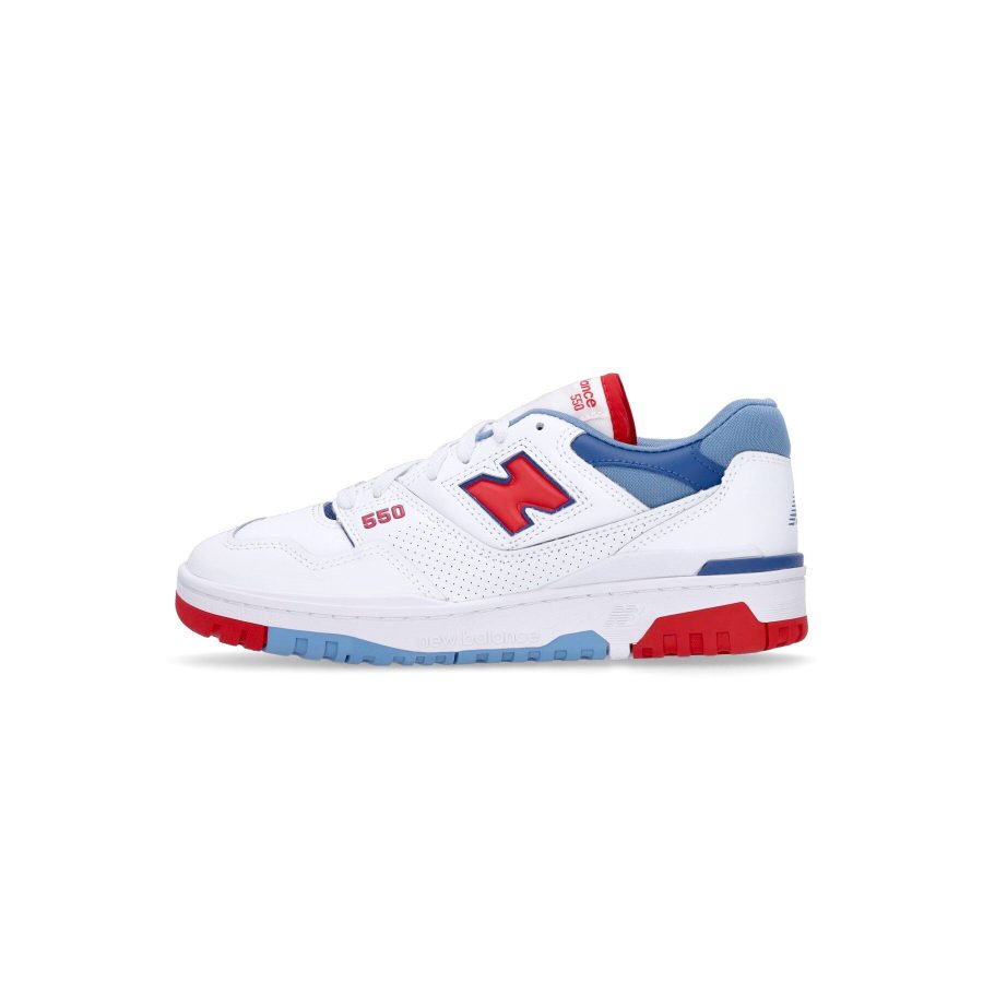 Low Men's Shoe 550 White/red/blue