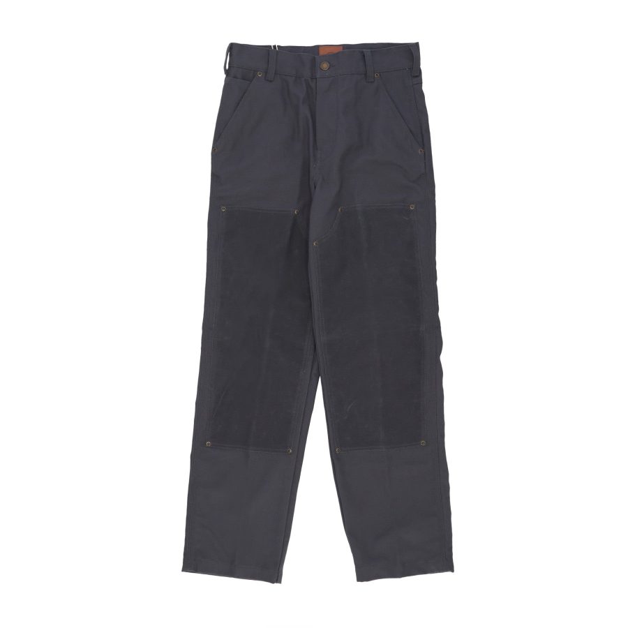 Lucas Waxed Double Knee Pant Charcoal Gray Men's Long Pants