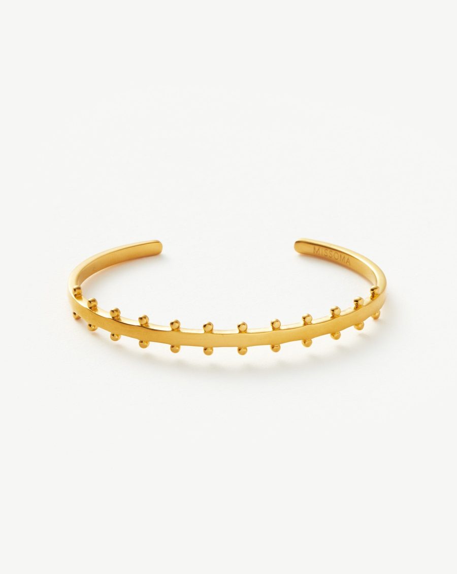 Lucy Williams Armour Cuff | 18k Gold Plated