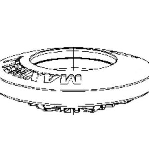 MAXWELL P100033 FREEDOM RC800 CHAINWHEEL SUB ASSY, For use With Freedom 800 Windlass; Upper Wheel