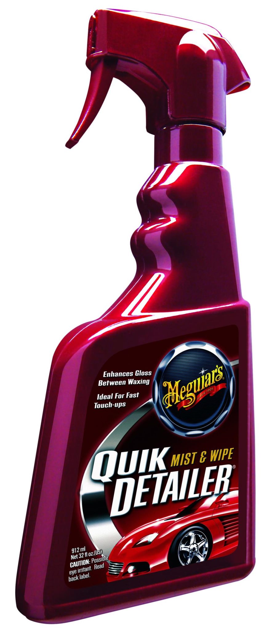 MEGUIARS A3332 Quik Detailer, Mist & Wipe Car Detailing Spray, Clear Light Contaminants and Boost Shine with a Quick Detailer Spray that Keeps Paint and Wax Looking Like New, 32 oz.