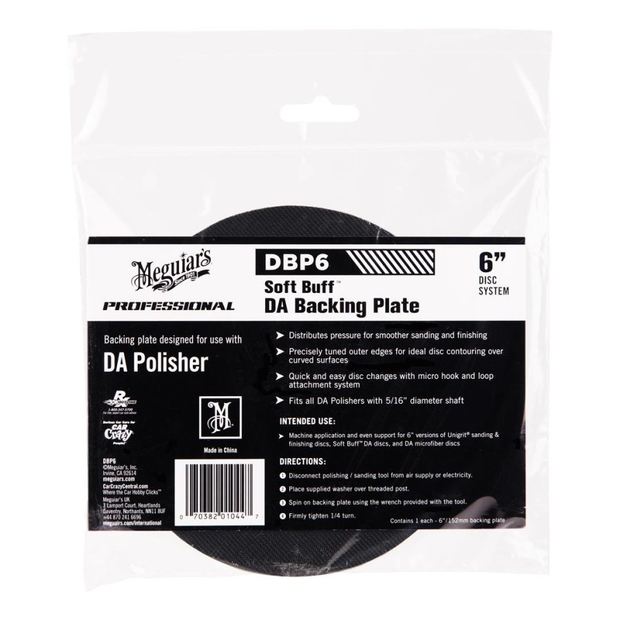 MEGUIARS DBP6 6 INCH DA BACKING PLATE