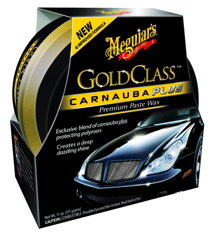 MEGUIARS G7014J Gold Class Carnauba Plus Premium Paste Wax, Creates a Deep Dazzling Shine - 11 Oz Container