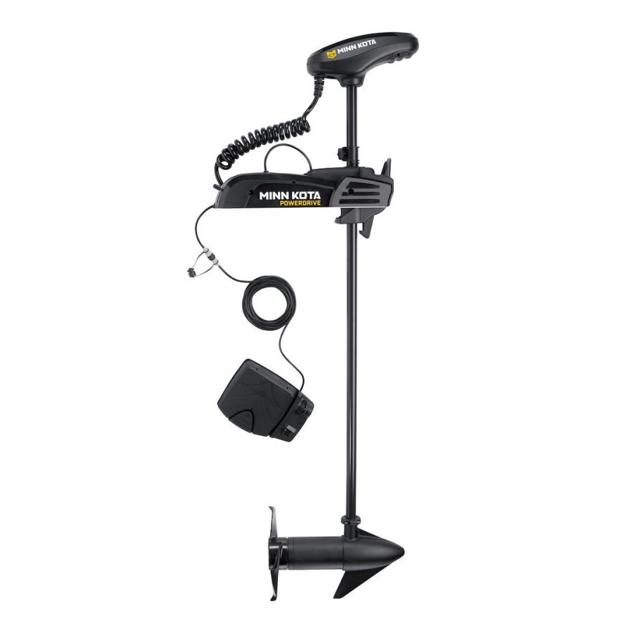 MINN KOTA 1358475 PONTOON PD70/FP, Freshwater; Electric Steer; Variable Speed Forward and Reverse; 70 Pound Of Thrust; 48 Inch Shaft Length; Bow Mount; 24 Volts; 42 Amp; With Battery Meter/ Digital Maximizer/ AutoPilot/ MKP-37 Prop/ Mounting Hardware