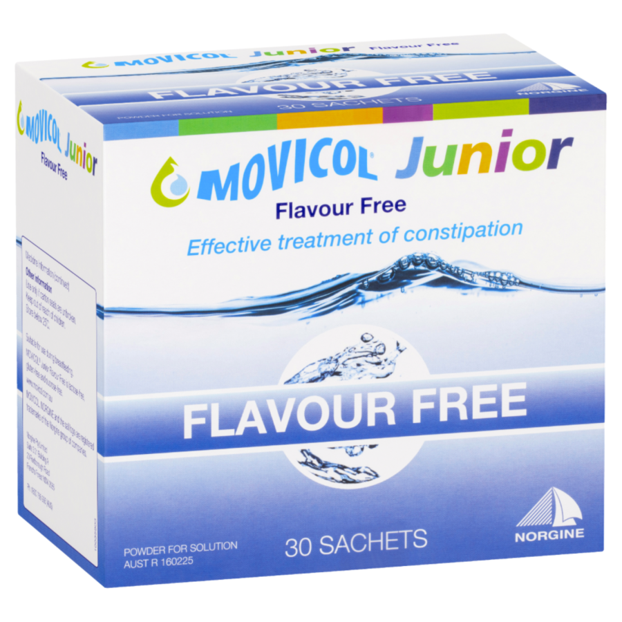 MOVICOL Junior Constipation Relief Powder 30 Sachets - Flavour Free