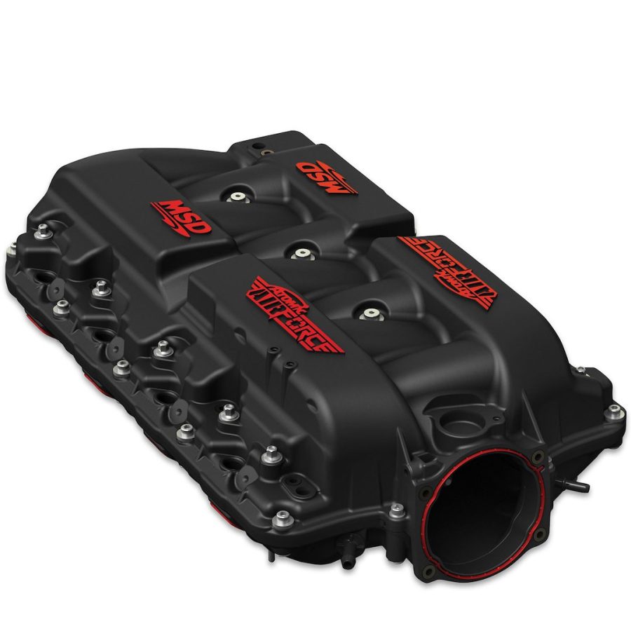 MSD 2701 AIRFORCE LS7 INTAKE, For Use With LS7 Engine; Fuel Injected; Polymer; Red