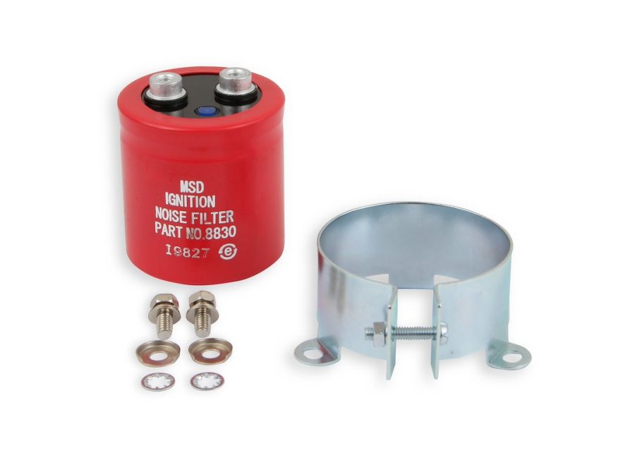 MSD 8830MSD NOISE CAPACITOR 26 KUFD, 26K RF Passive Filter; Red