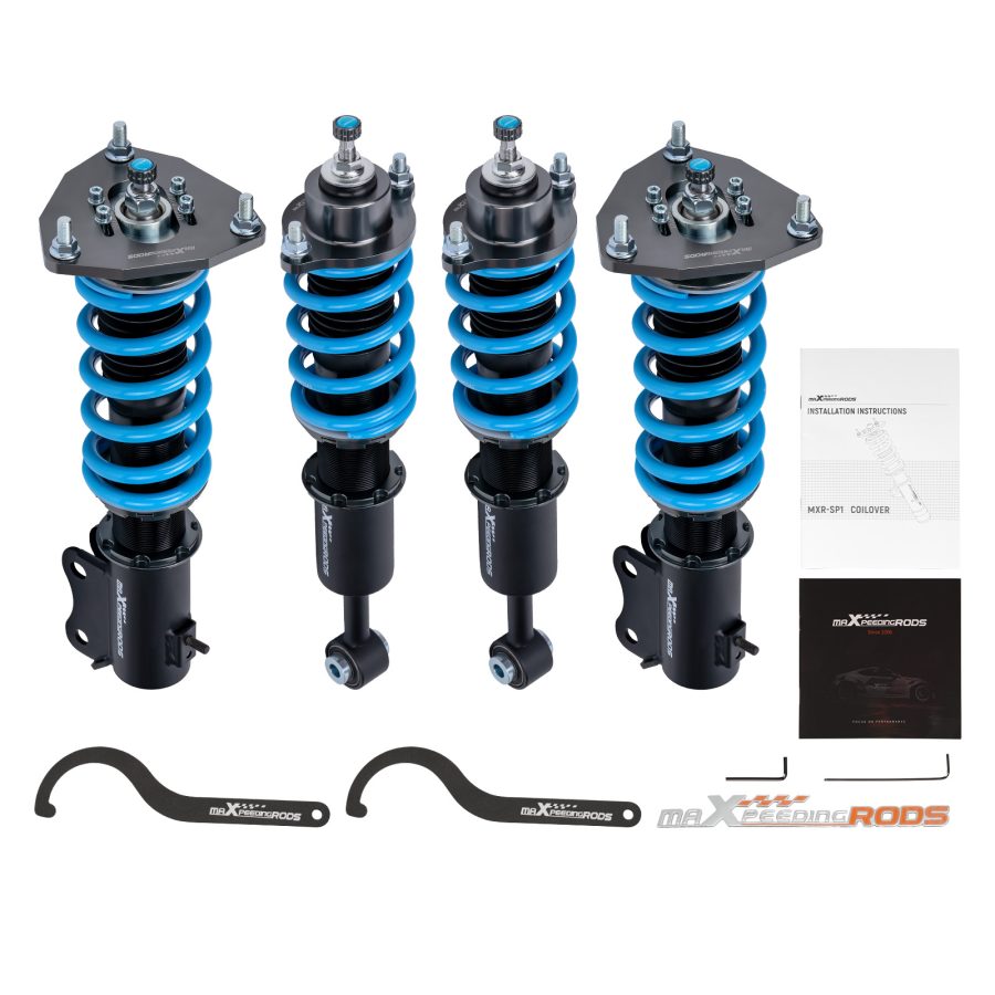 MaXpeedingrods COT6 Coilovers Suspension compatible for Mitsubishi Lancer 2002 03 04 05 06 lowering kit