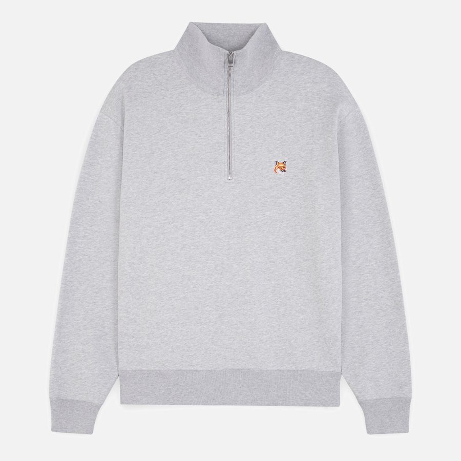 Maison Kitsuné Fox Head Patch Comfort Sweatshirt - M