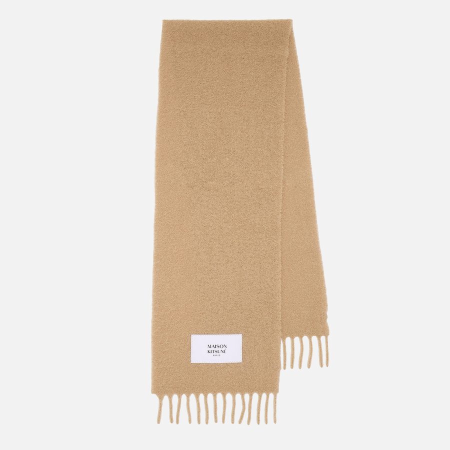 Maison Kitsuné Women's Baby Alpaca Scarf - Chamomile - One Size