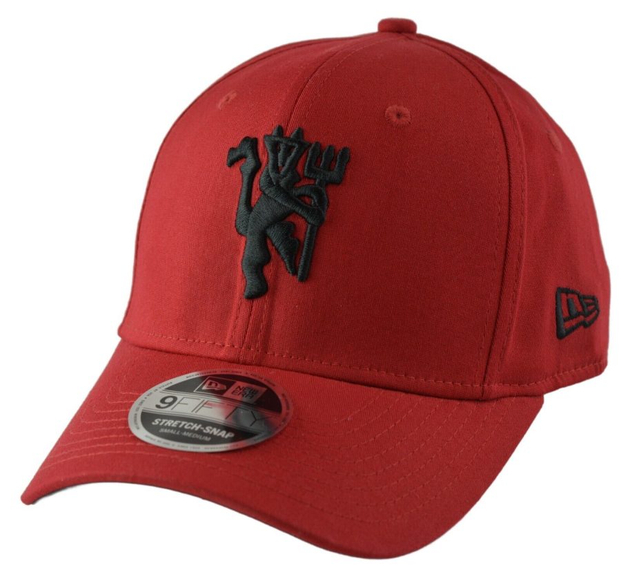 Manchester United FC New Era Stretch Snap 9FIFTY Adjustable Red Soccer Hat