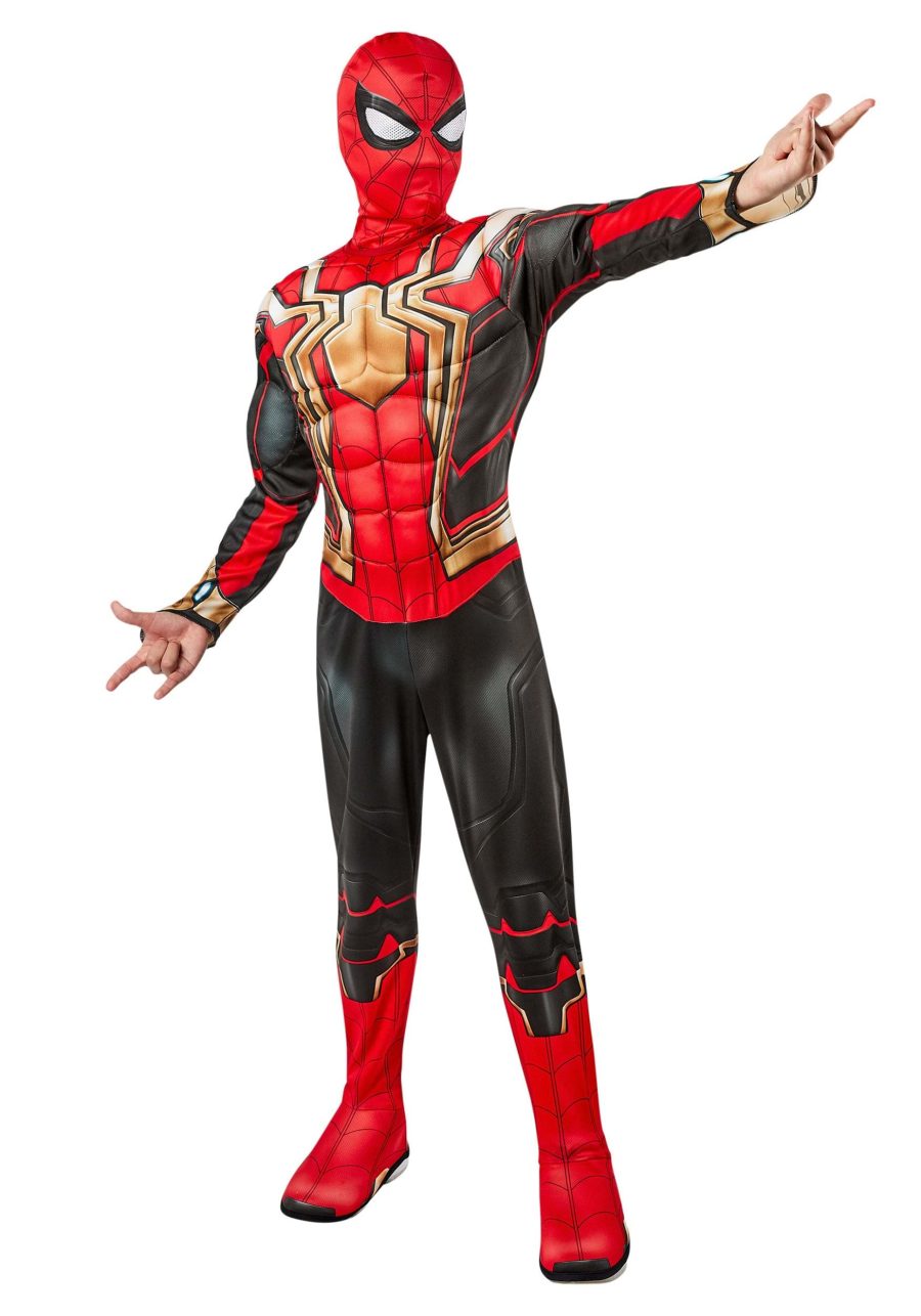 Marvel Deluxe Iron Spider-Man Costume for Boys