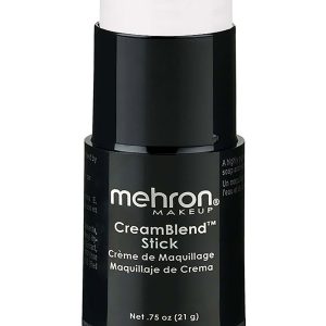 Mehron White CreamBlend Makeup Stick