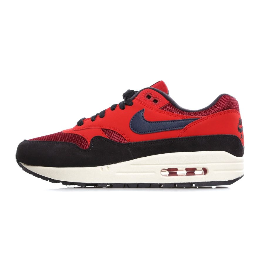 Men's Air Max 1 Low Shoes Red Crush/midnight Navy/university Red