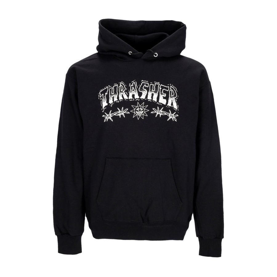 Men's Barbed Wire Hoodie Black