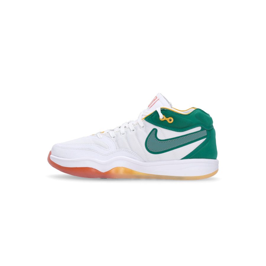 Men's Basketball Shoe Air Zoom G.t. Hustle 2 White/vintage Green/malachite