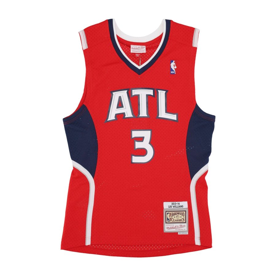 Men's Basketball Tank Top Nba Authentic Jersey No 3 Lou Williams 2013 Atlhaw