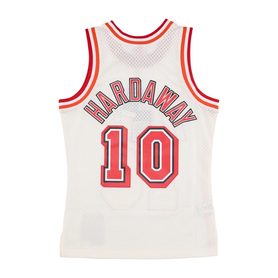 Men's Basketball Tank Top Nba Off White Team Color Swingman Jersey Hardwood Classics 1996 No 10 Tim Hardaway Miahea Off White