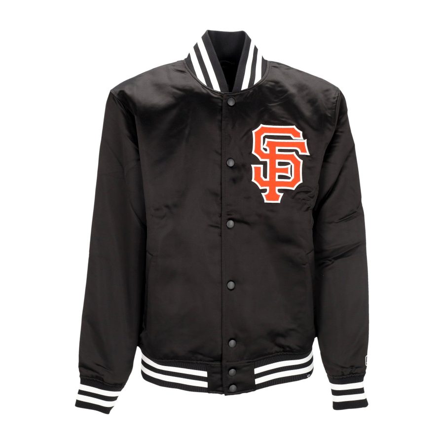 Men's Bomber Jacket Mlb Dalston Backer Bomber Safgia Jet Black