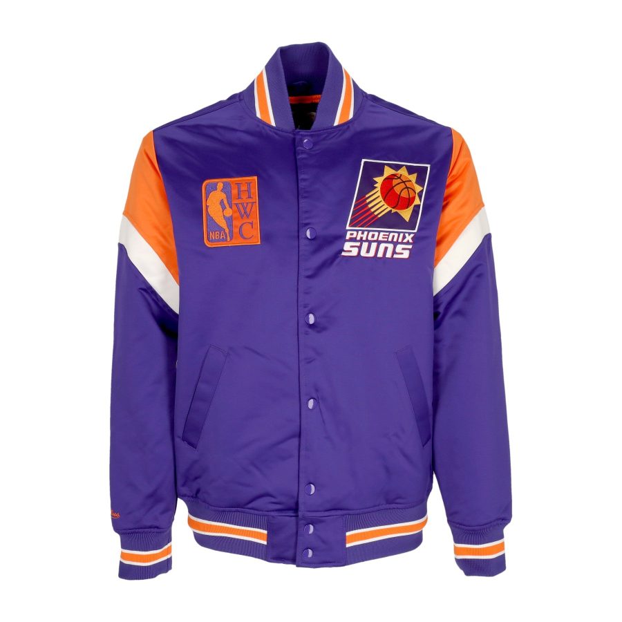 Men's Bomber Jacket NBA Heavyweight Satin Jacket Phosun Original Team Colors