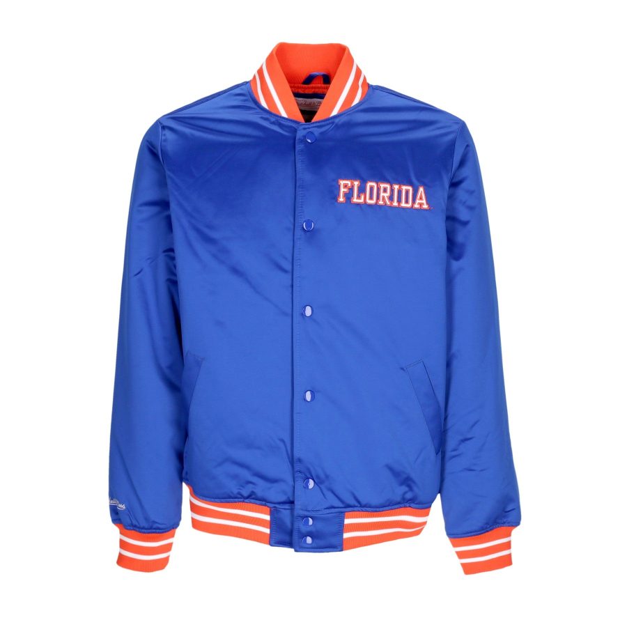 Men's Bomber Jacket NCAA Heavyweight Satin Jacket Flogat