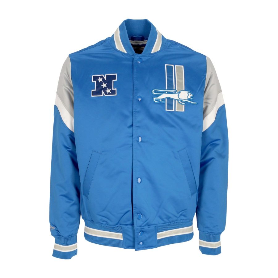 Men's Bomber Jacket NFL Heavyweight Satin Jacket Detlio